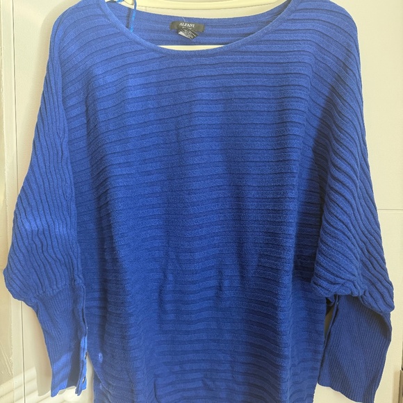 PLUS SIZE (3X)_Alfani Woman Sweater (Blue) - Picture 1 of 3